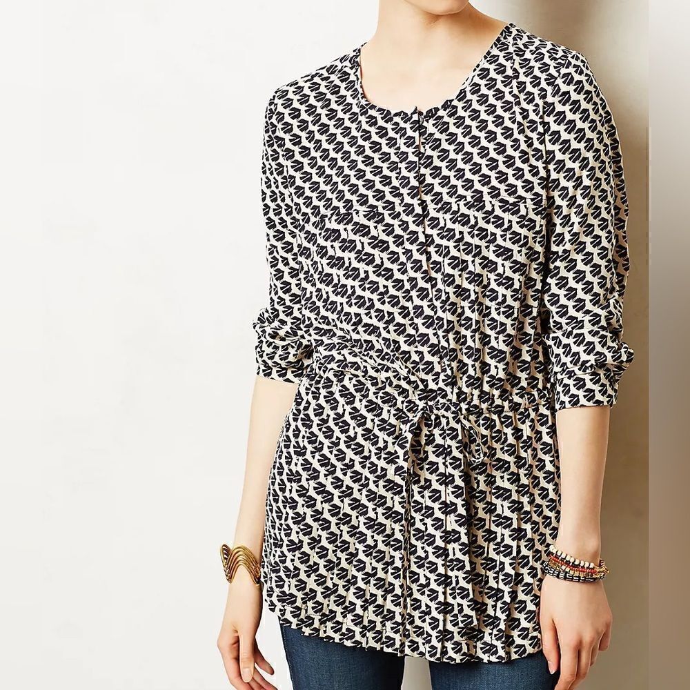 NEW ANTHROPOLOGIE Dropwaist Blouse